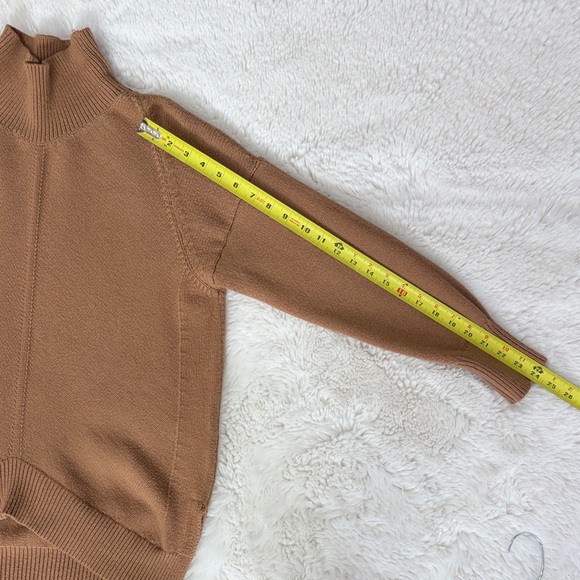 MAEVE by Anthropologie ,Size S ,Cozy Tan Turtleneck Sweater - Picture 12 of 17